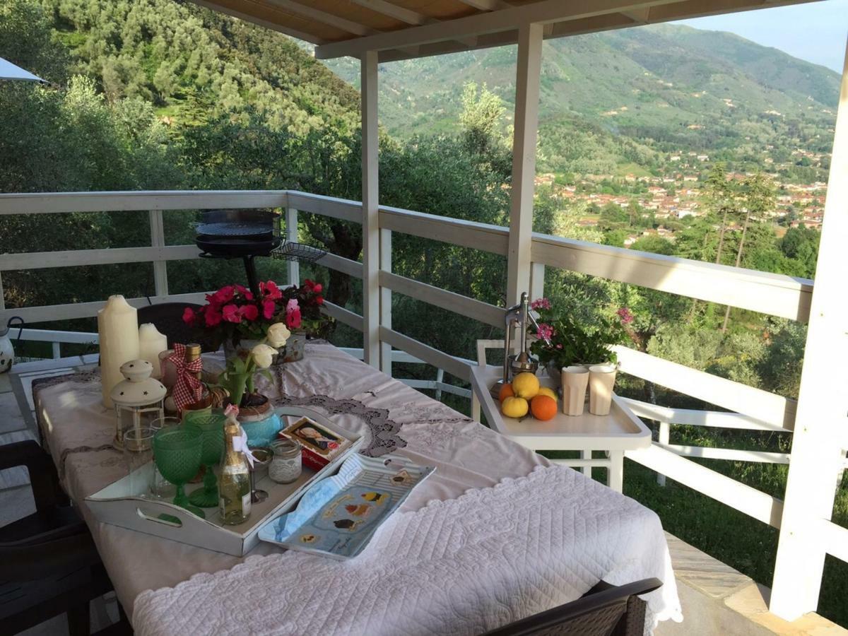 Valuable Rustic Tuscan Swimming Pool, Breathtaking View Of Camaiore Exterior foto